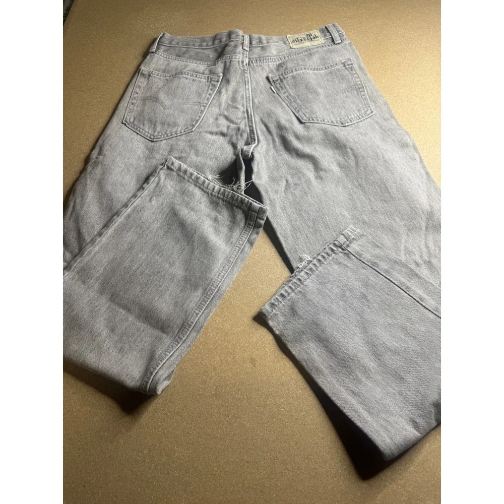 Levi's SilverTab Loose Fit Gray Denim Jeans Mens W31 L32‎ Baggy 90s Style Y2k